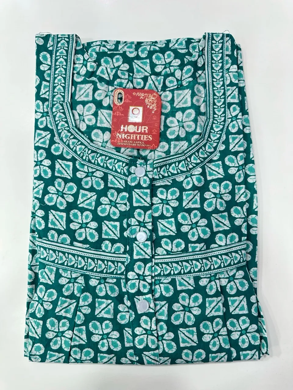 Pure Jaipuri Cotton Nighty