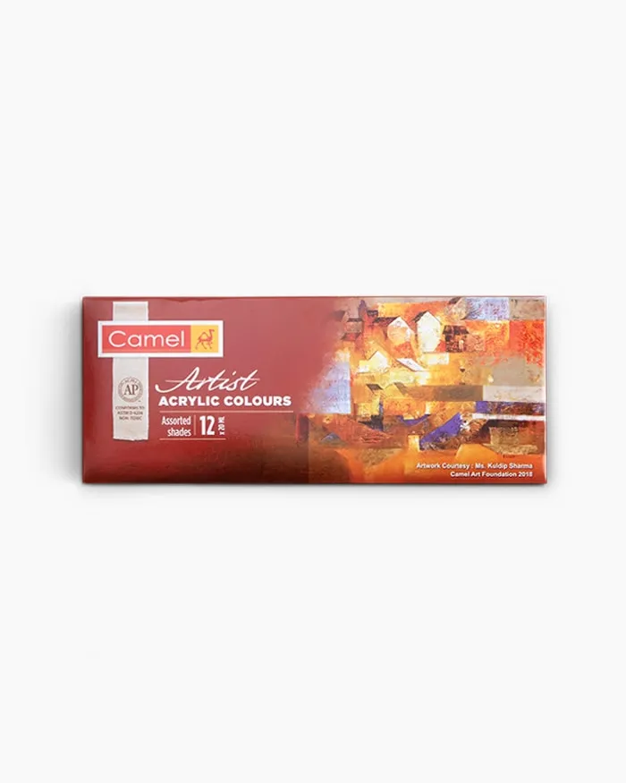 Camel Acrylic Artistic Colors 20 ml * 12 shades