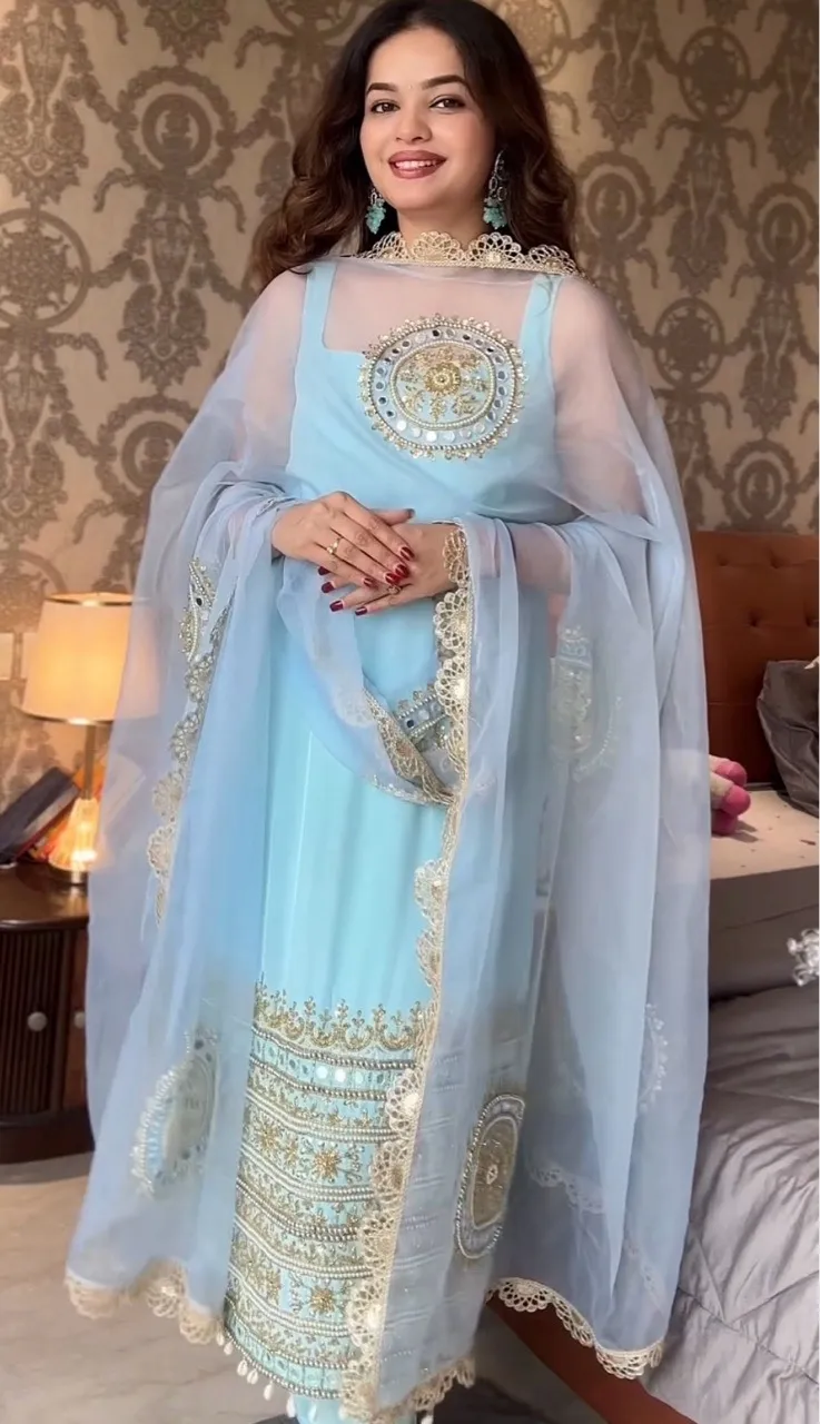 'Ada' Light - Powder Blue