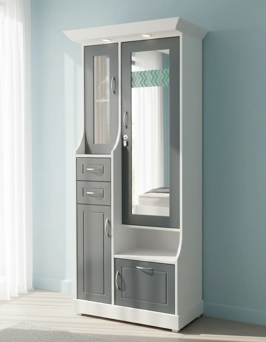 Mirrored Wardrobe