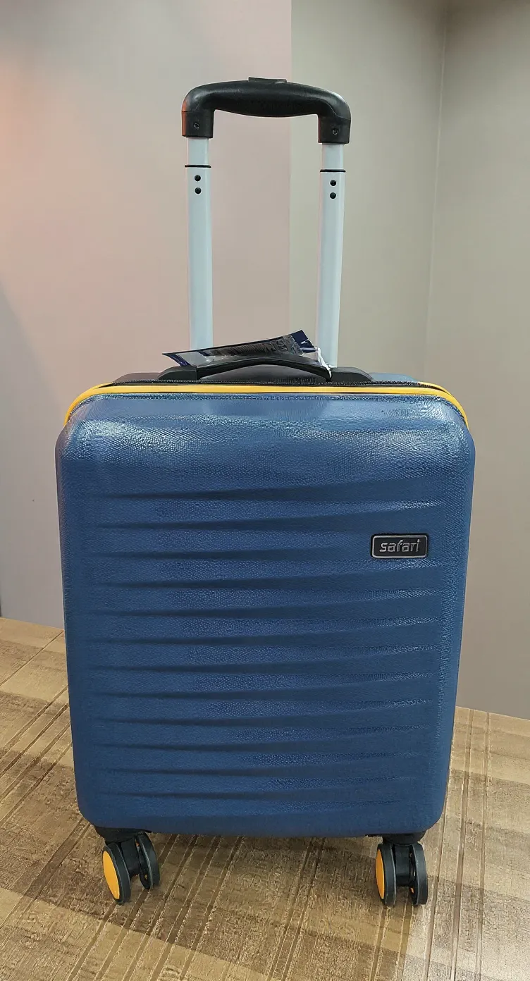 Safari Cabin Size Luggage 55 Cm With 5 Years Replacement Guarantee Worldwide