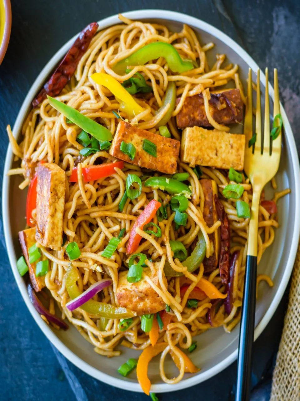 Paneer Noodles Half