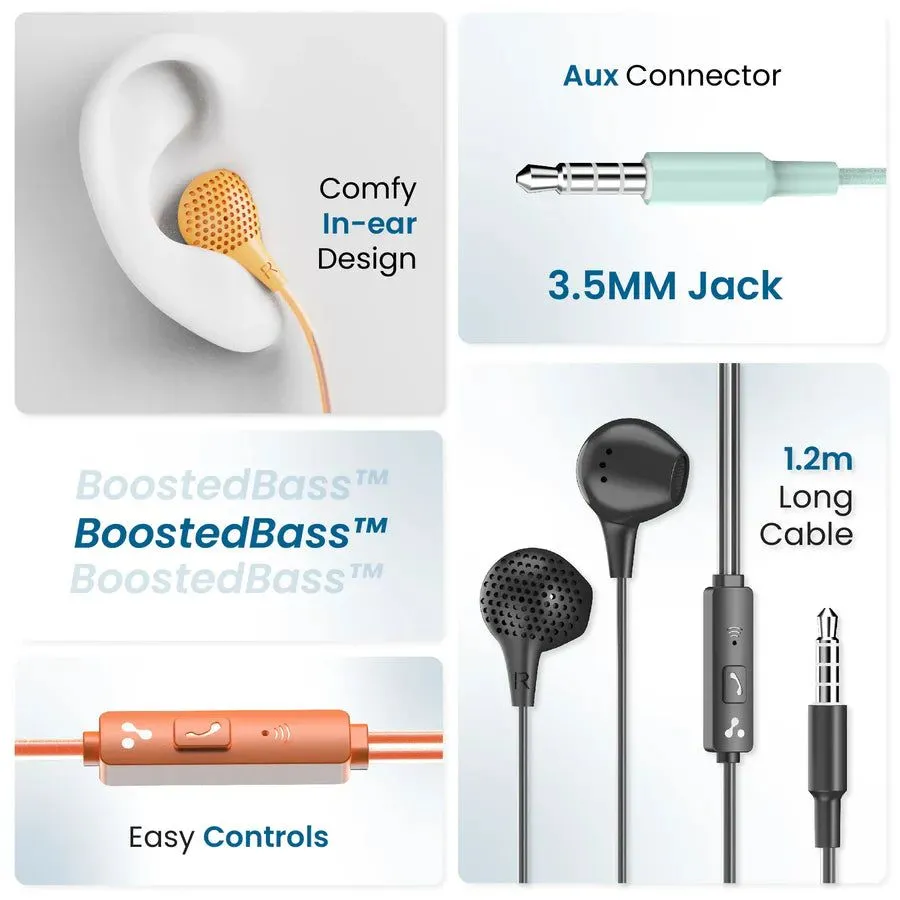 BoostedBass In-ear Headphones