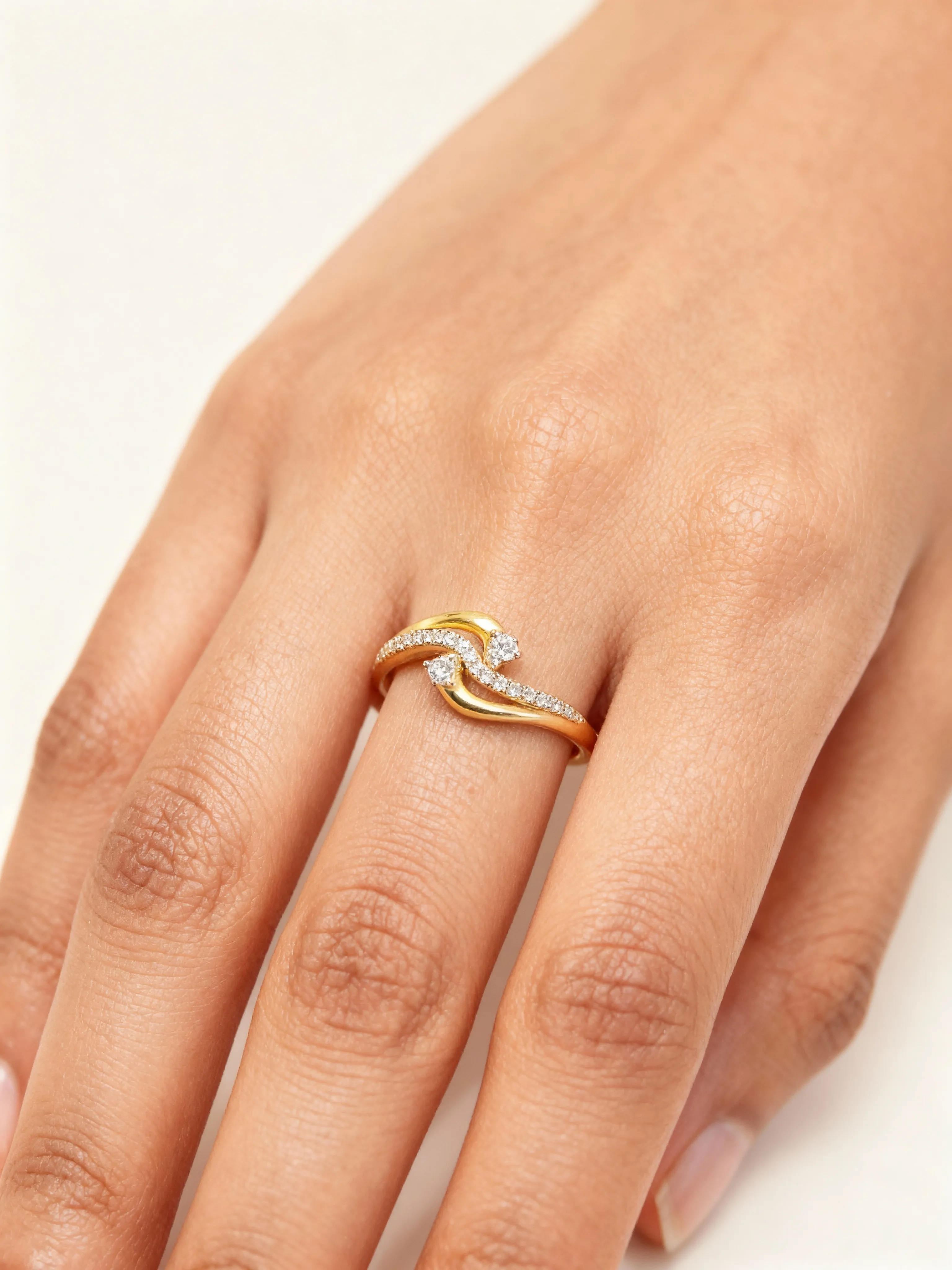 Gold Diamond Ring