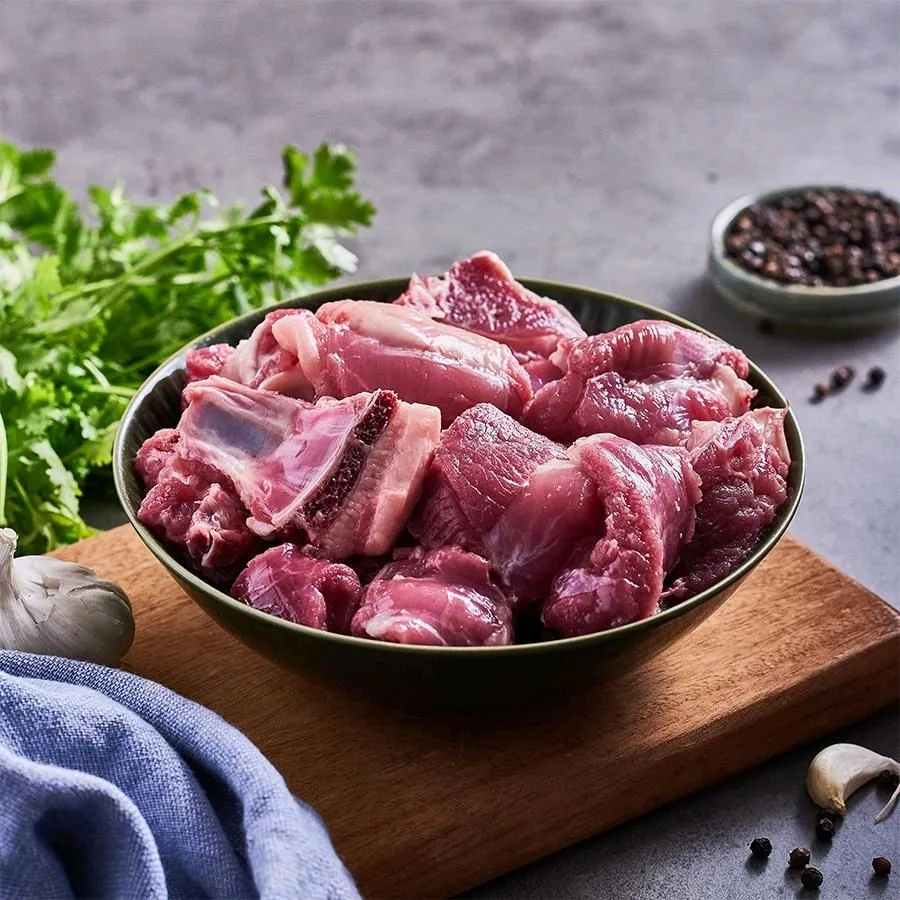 Fresh Curry Cut Mutton 1 Kg