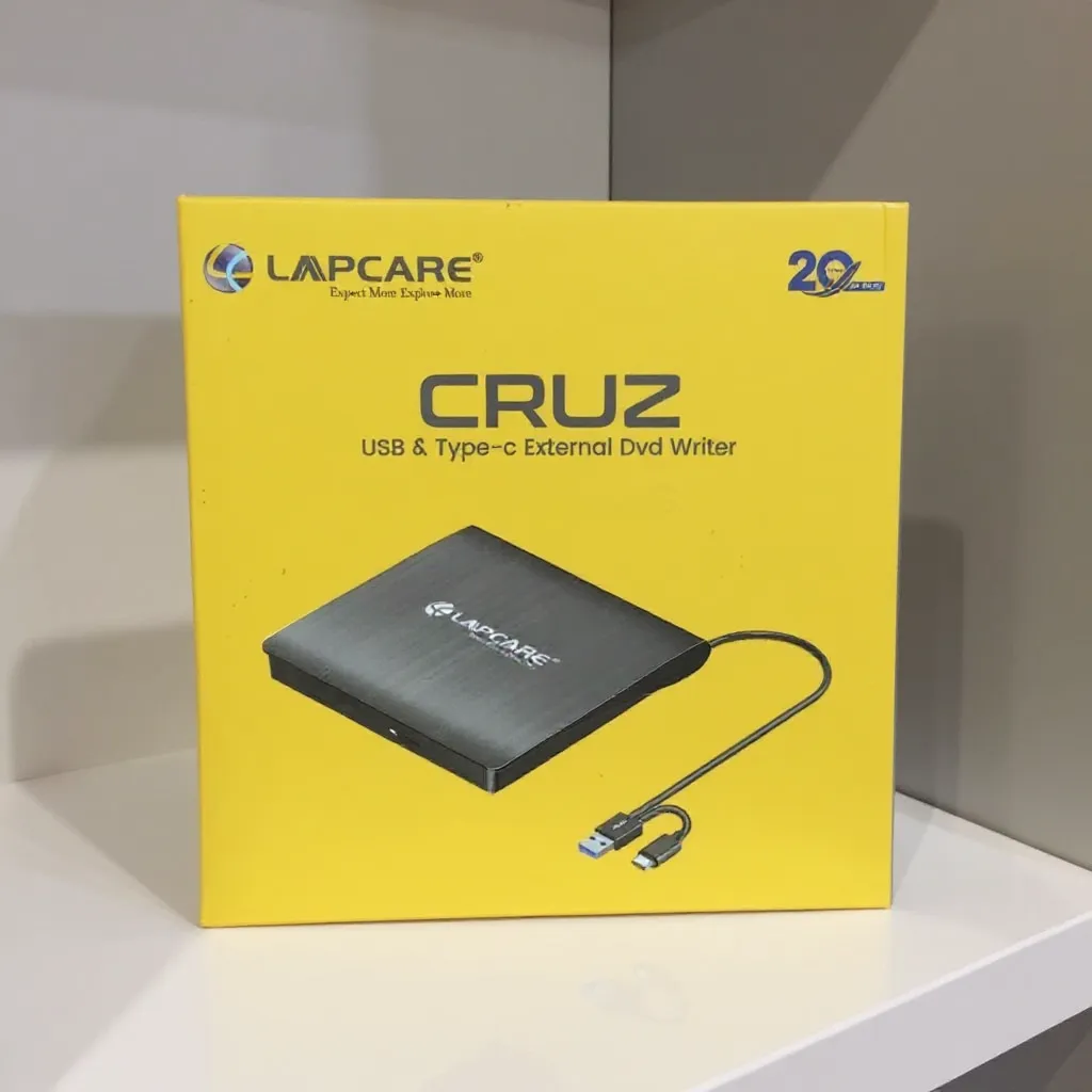 Lapcare CRUZ External DVD Writer