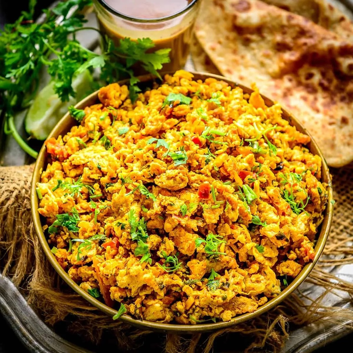 100gm Chicken Egg  Bhurji 3 Egg