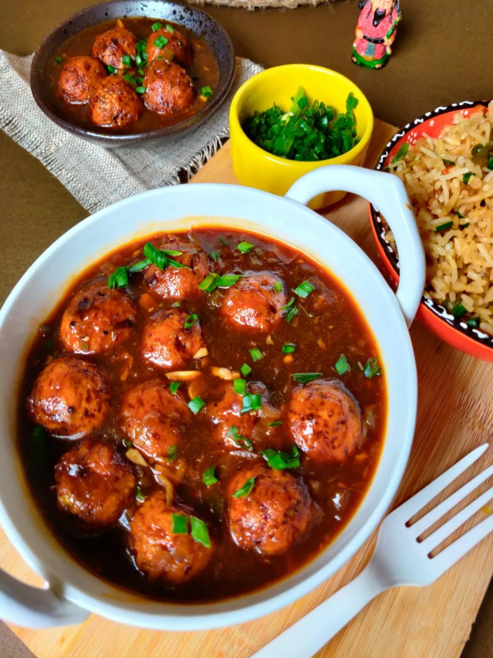 Veg Manchurian Gravy Full