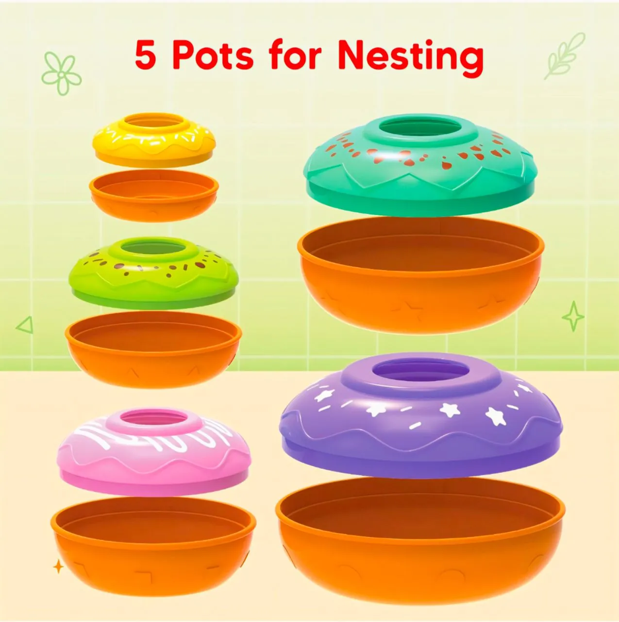 ImagiMake Nesting Doughnuts view 3