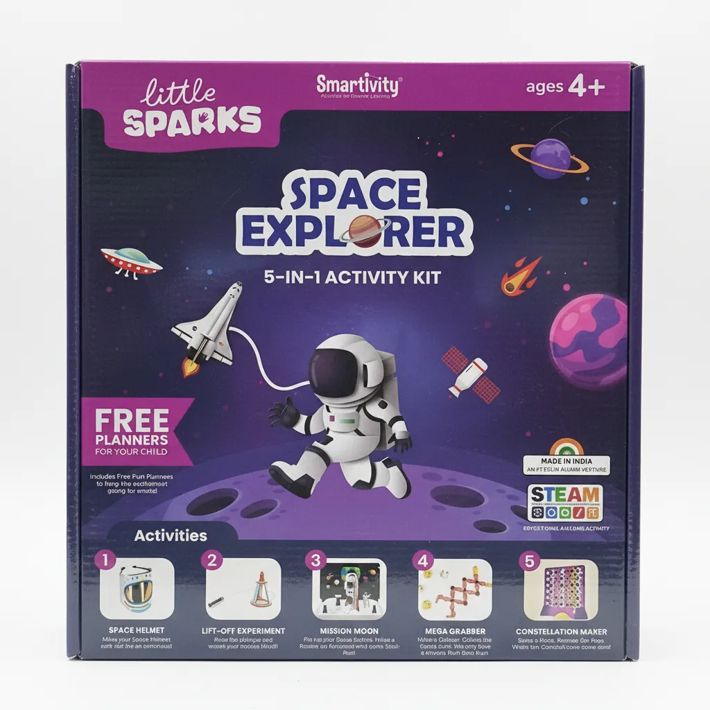 Smartivity Space Explorer 5-in-1 Activity Kit