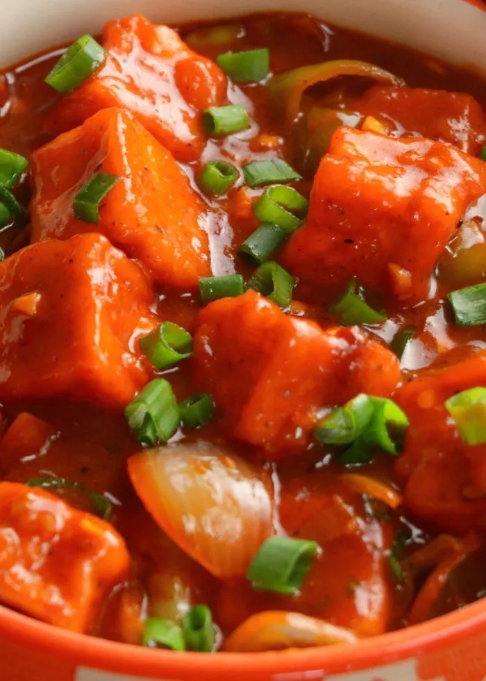 Chili Paneer Gravy Full
