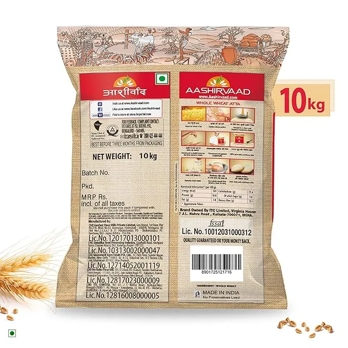 Aashirvaad Shudh Chakki Atta 10 Kg view 2