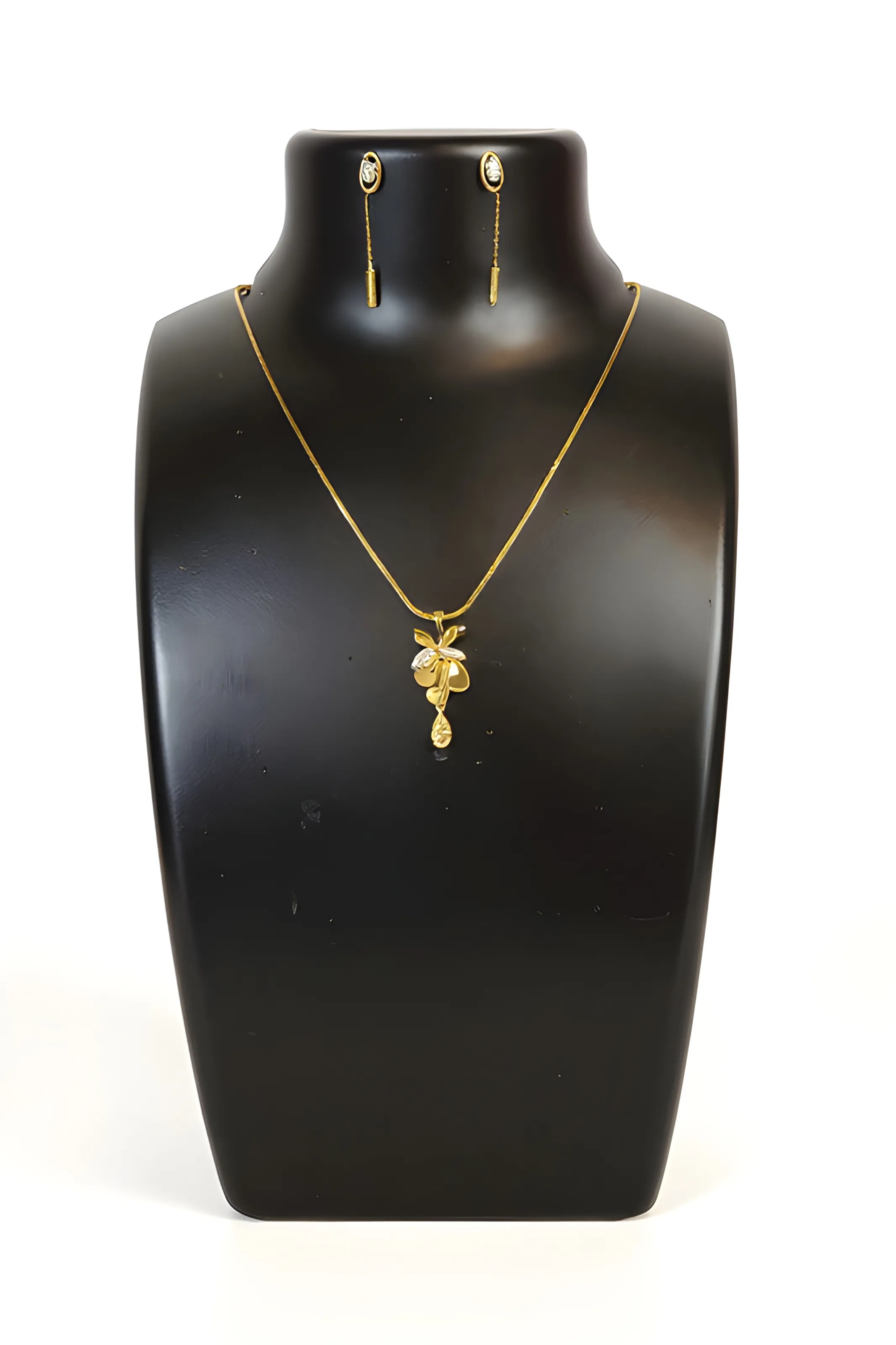 Gold Pandent Set ##