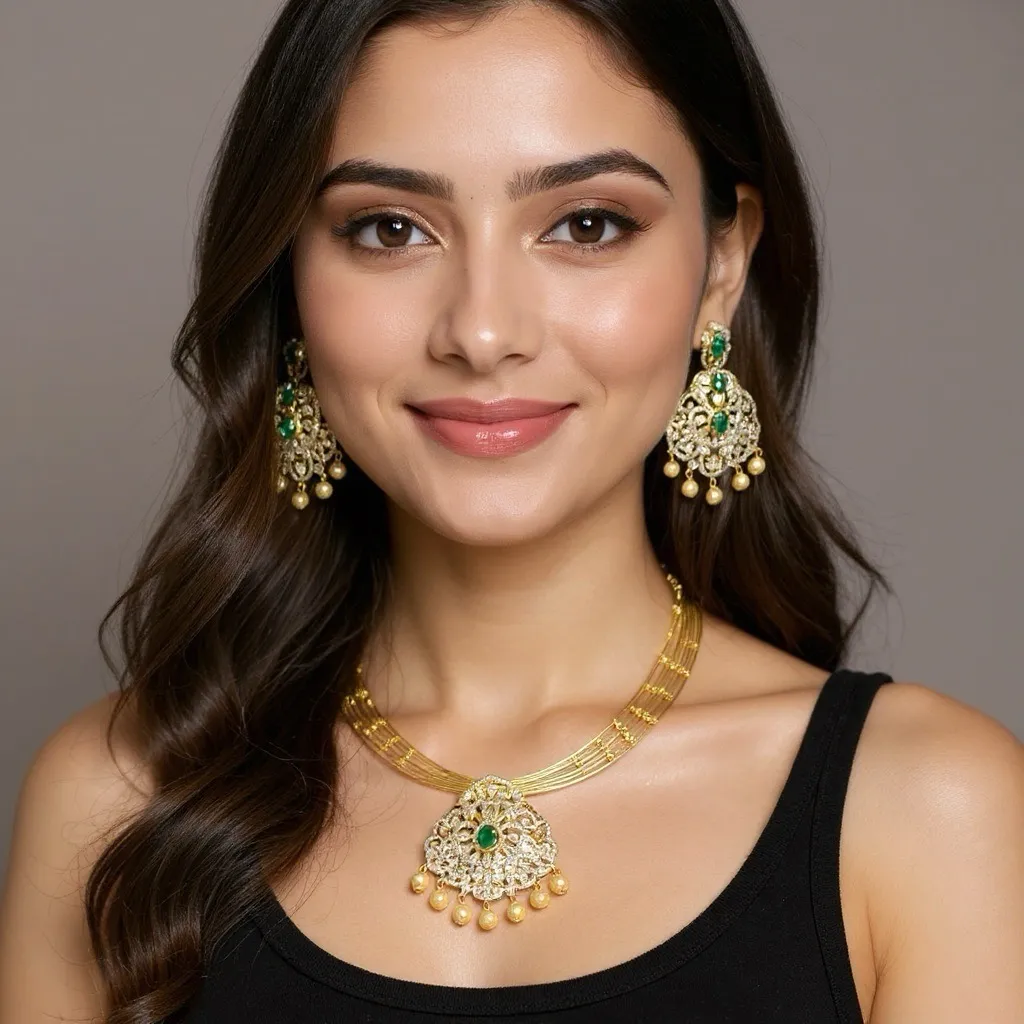 Elegant Designer Necklace Set