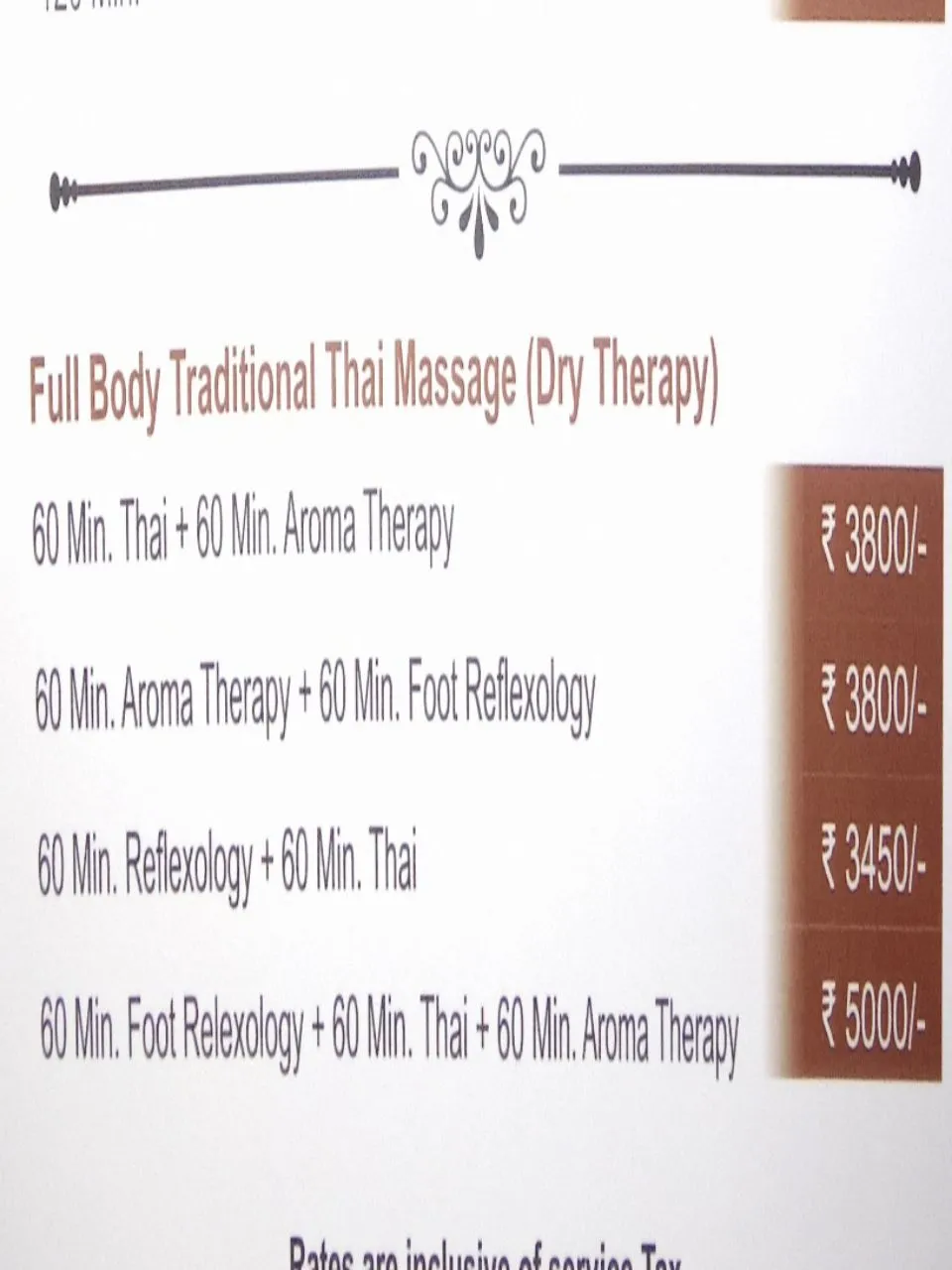 Full Body Traditional Thai Massage