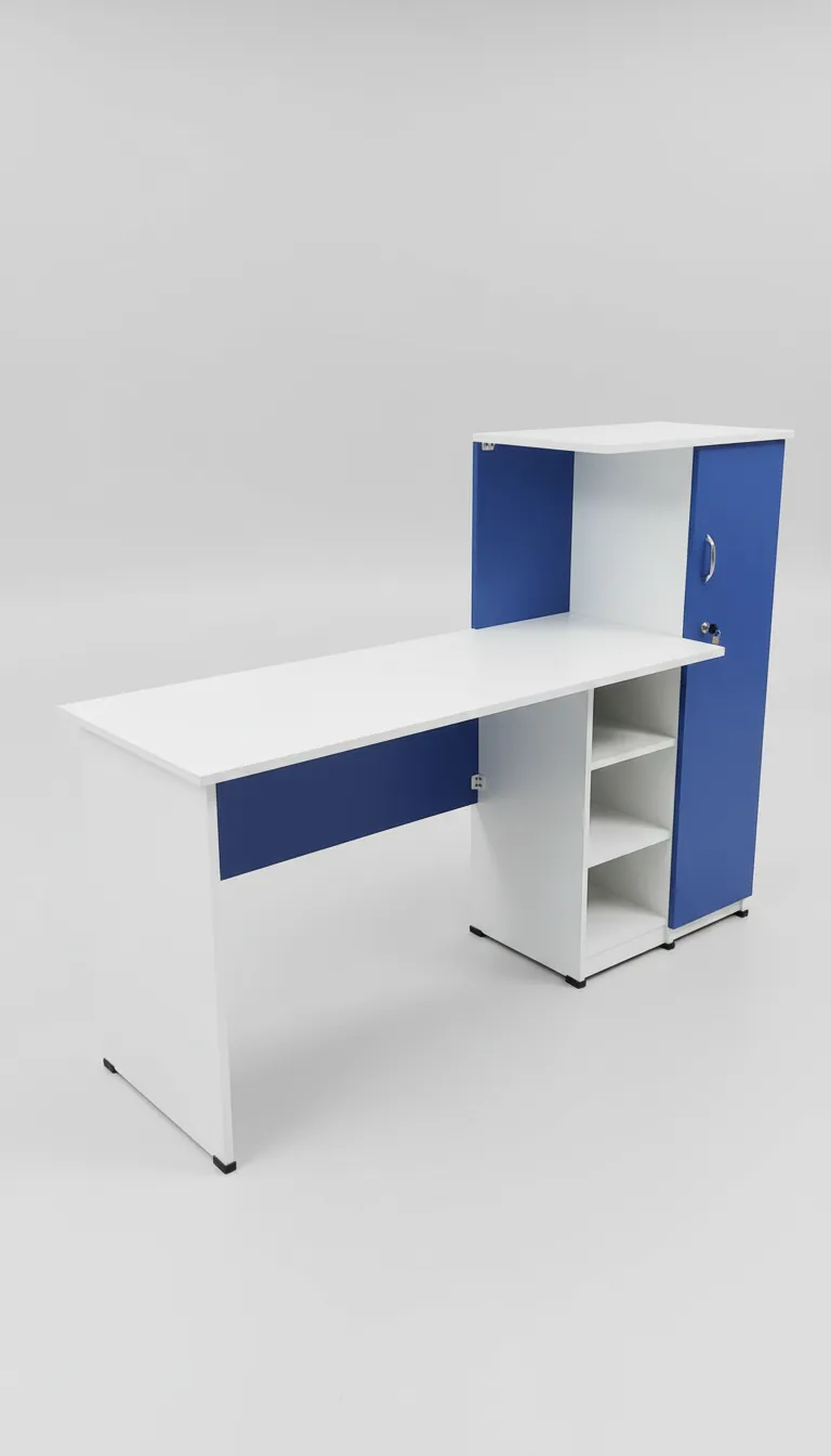 Blue and White Study Table