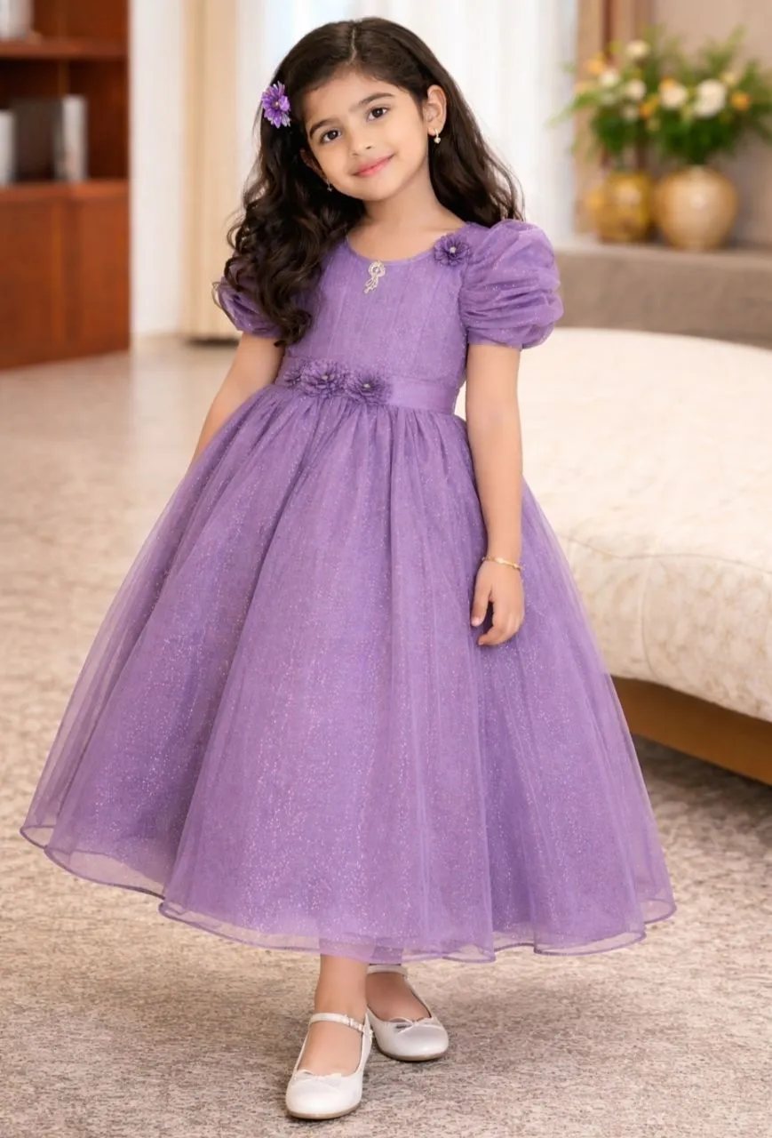Lilac Princess Gown