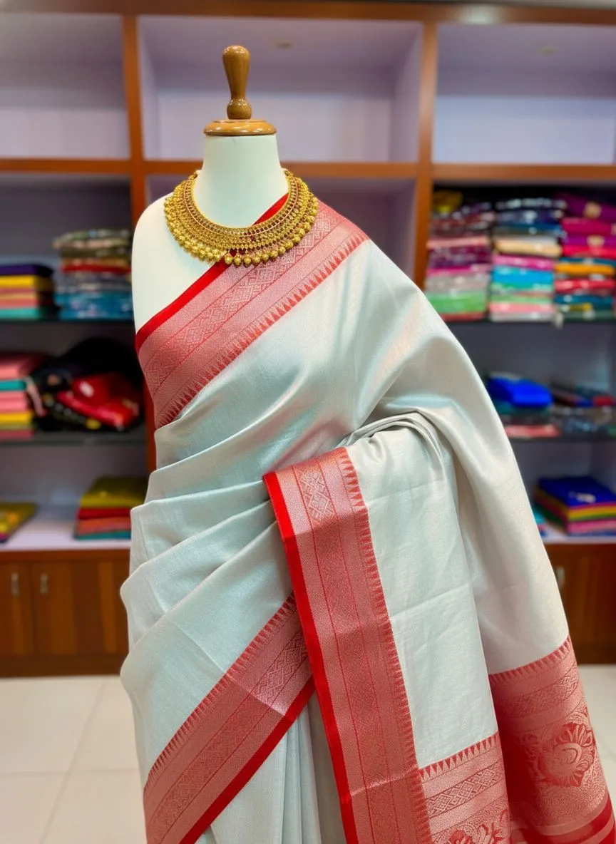 Elegant Pastel Saree