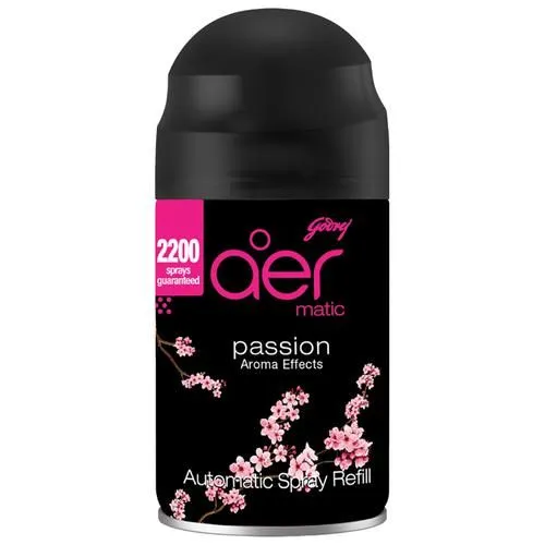 Godrej Aer Matic Refill Automatic Room Fresheners Passion 225ml