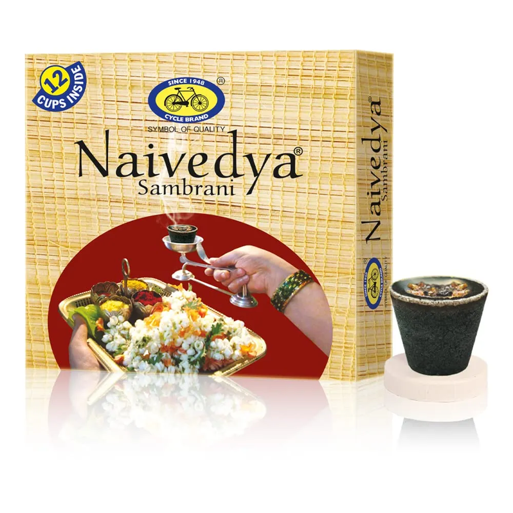 Cycle Brand Naivedya Sambrani 12 Cups