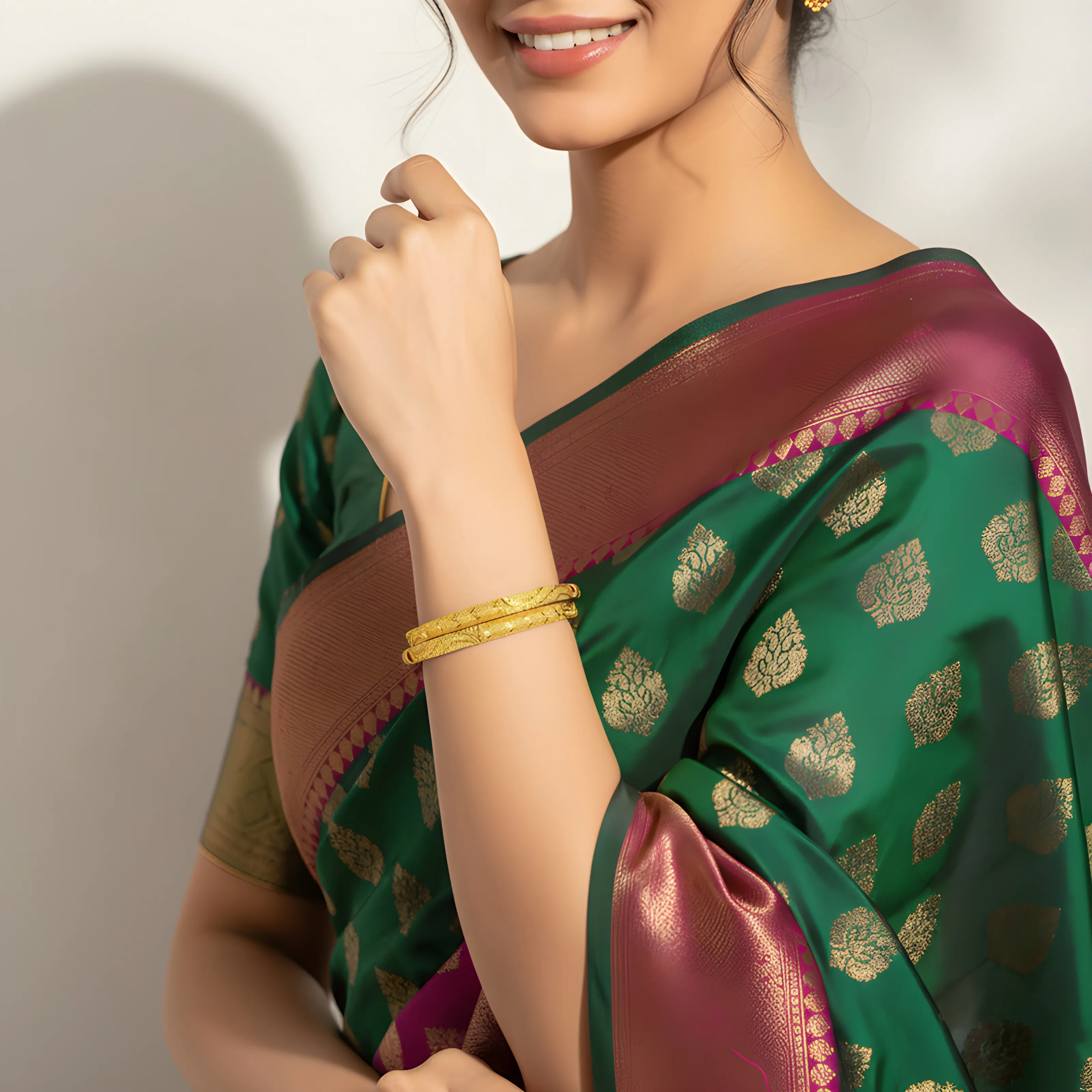 Golden Bangle Set