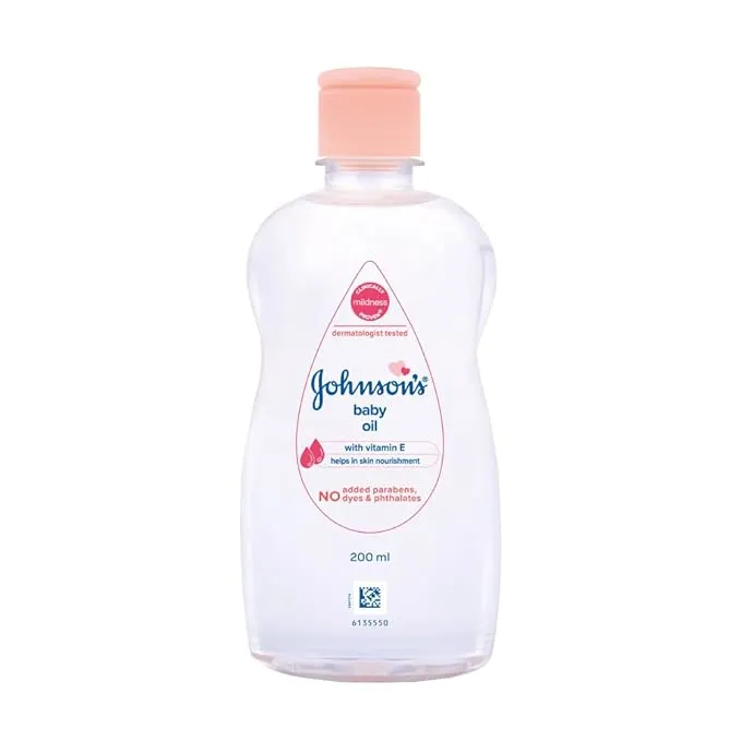 Johnson Baby Oil with Vitamin E 200 ml