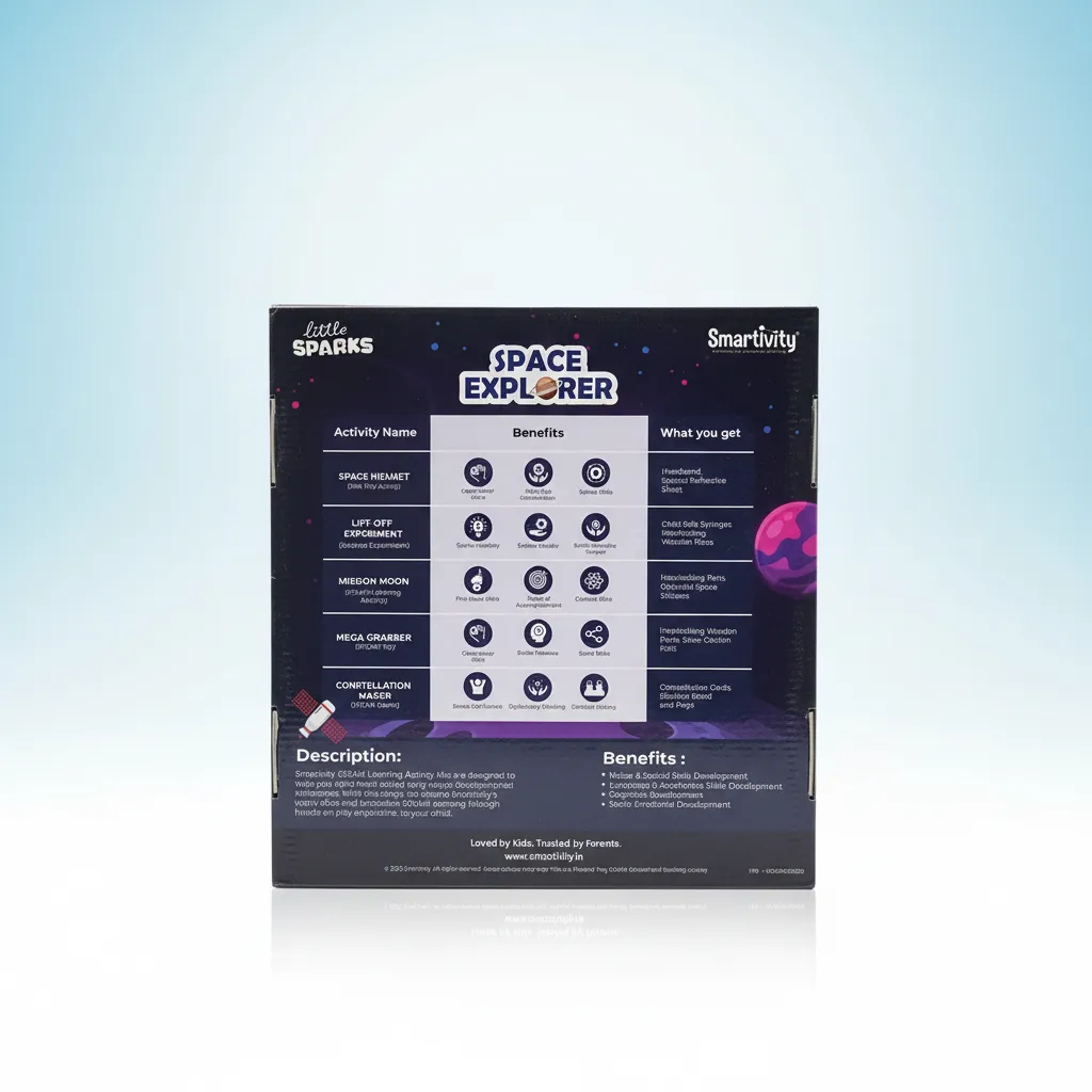 Smartivity Space Explorer 5-in-1 Activity Kit view 3