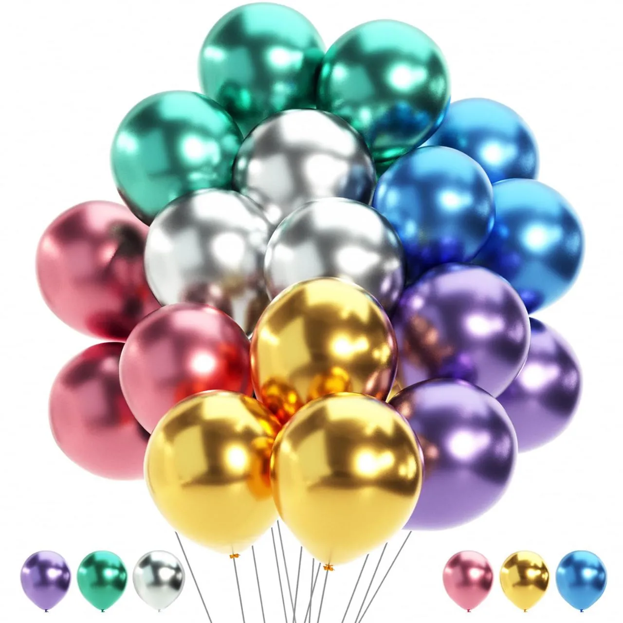Metallic Baloons