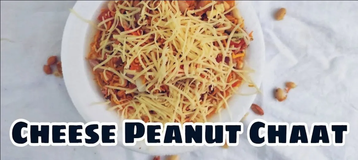 Cheese Peanut Chaat