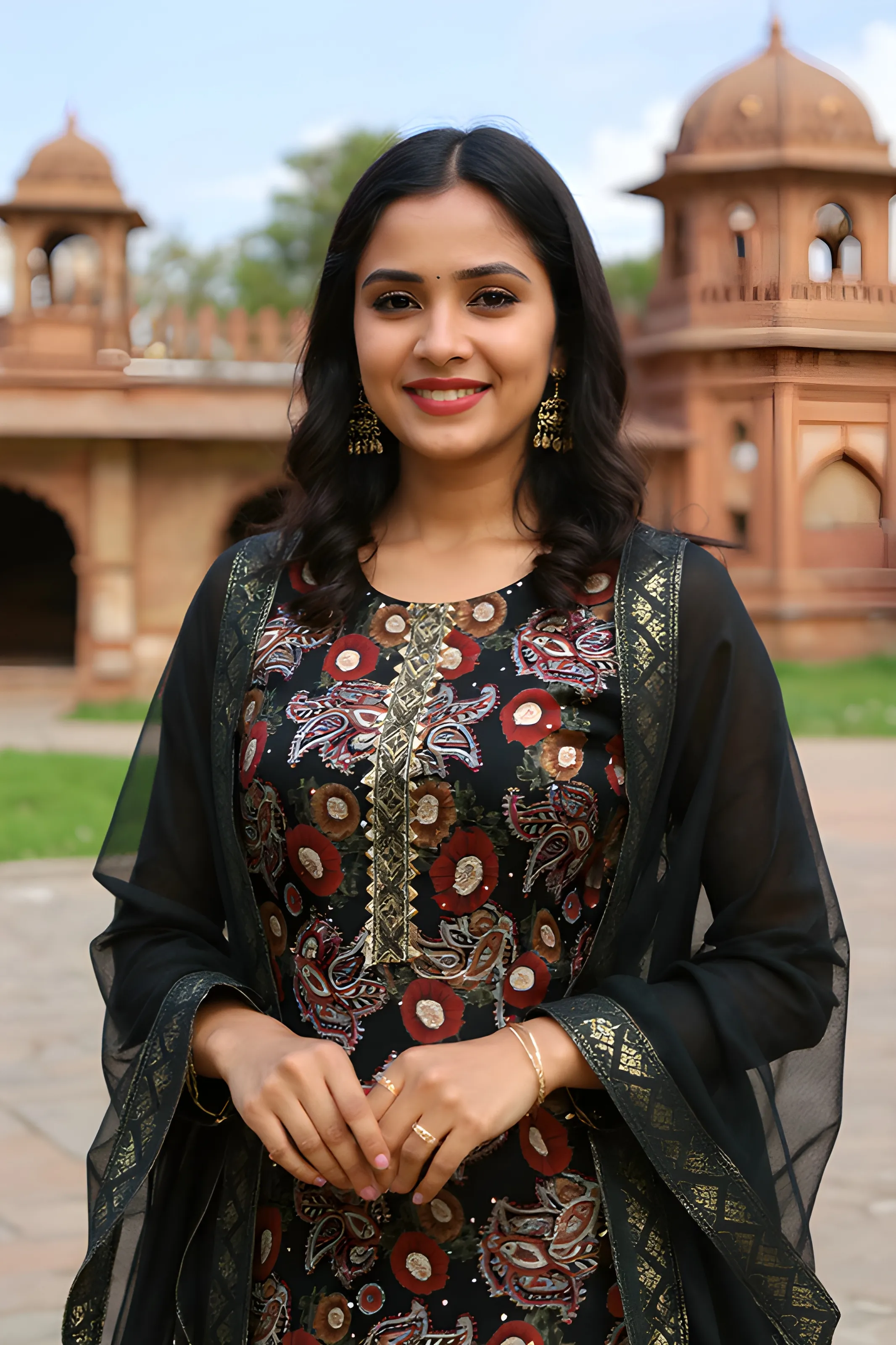 Embroidered Salwar Kameez Set