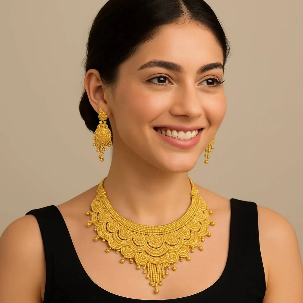 18K Bridal Gold Set