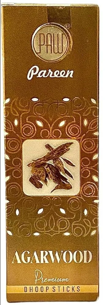 Paw Pareen Agarwood Premium Dhoop Sticks 50gm