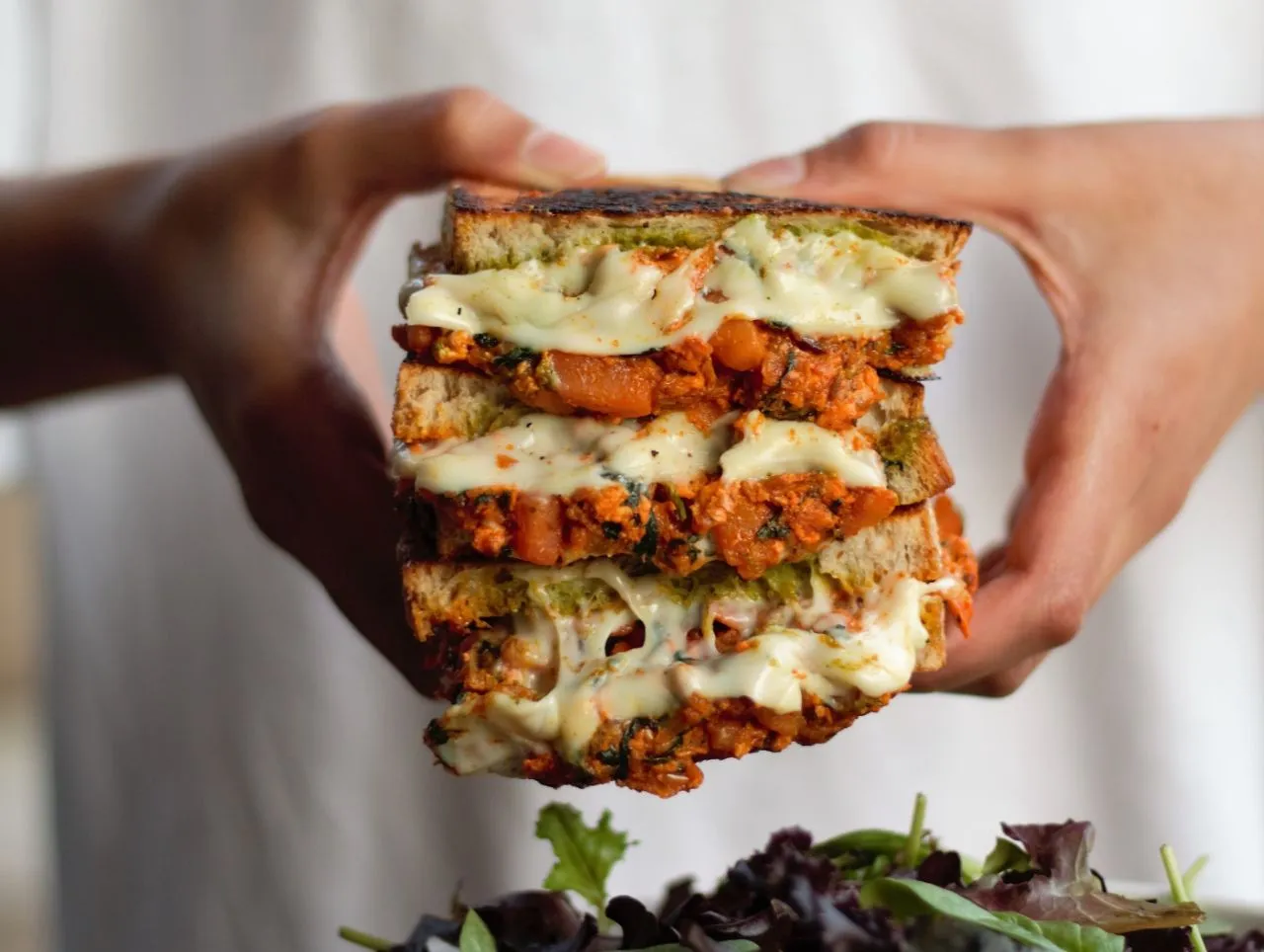 Tandoori Paneer Grilled Sandwich