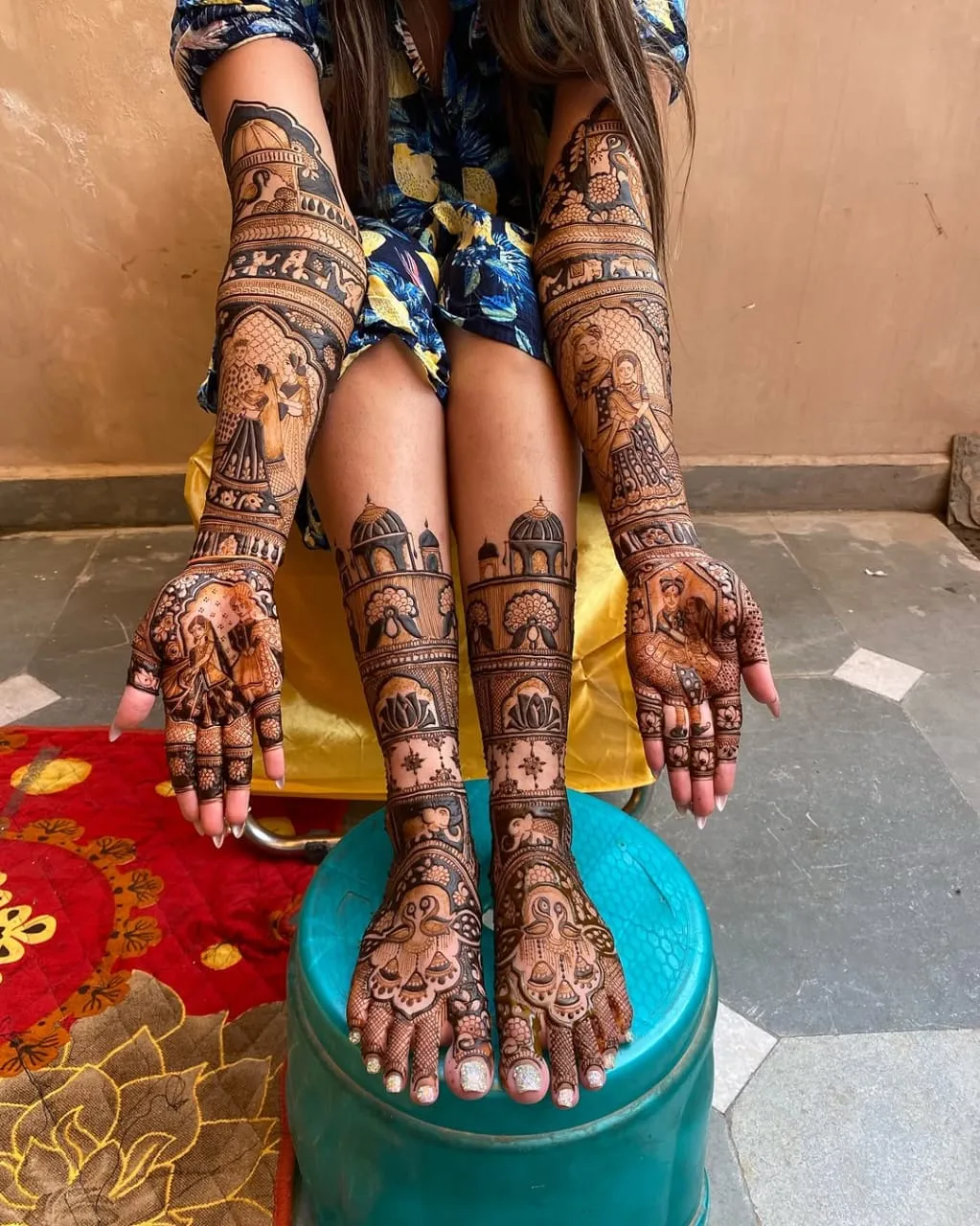 3D BRIDAL MAHANDI