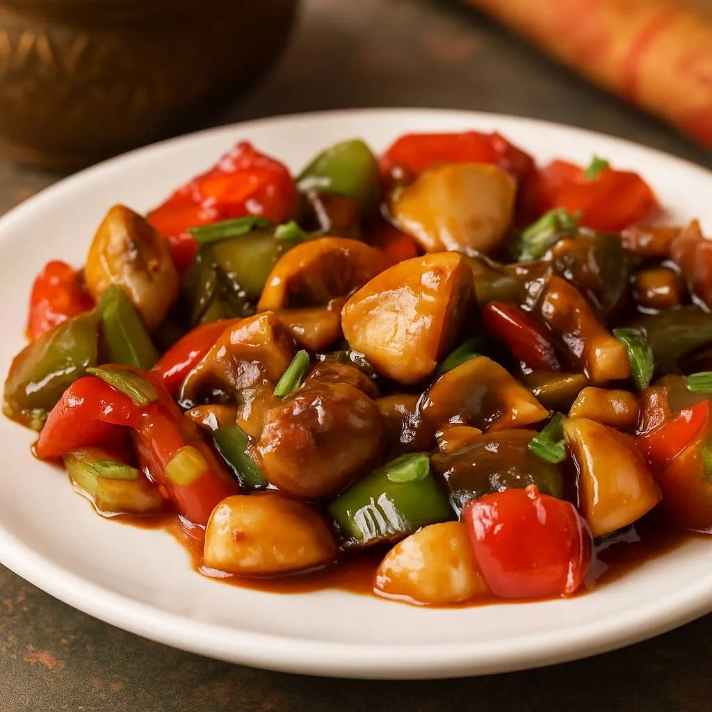 Chilli Mashroom Dry
