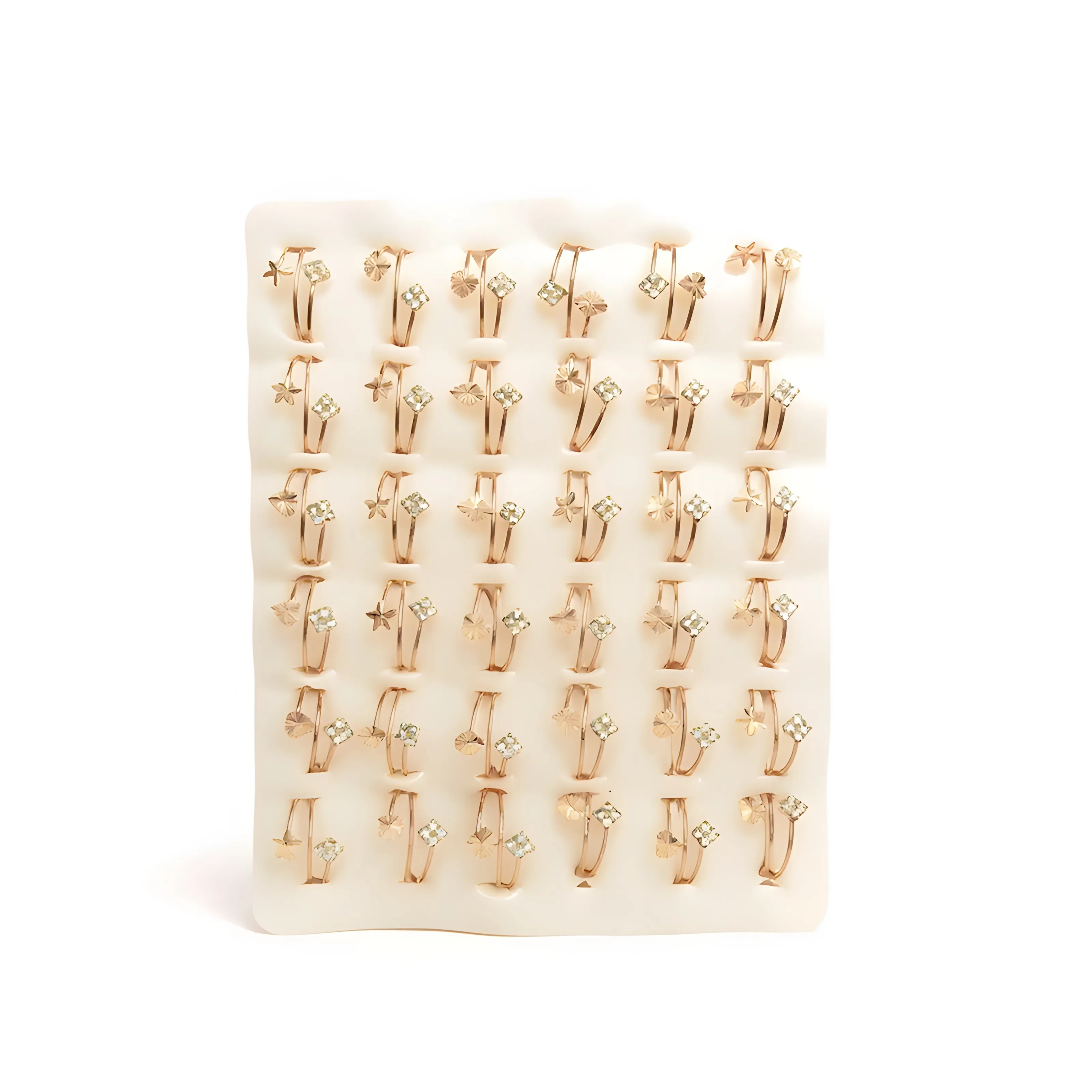 Assorted Rings Display