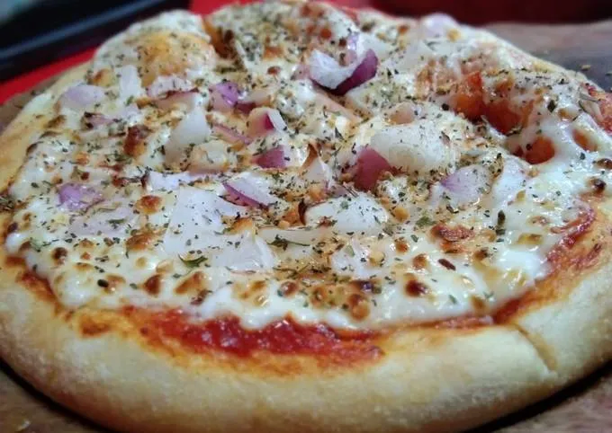 Cheese And Onion Pizza Small