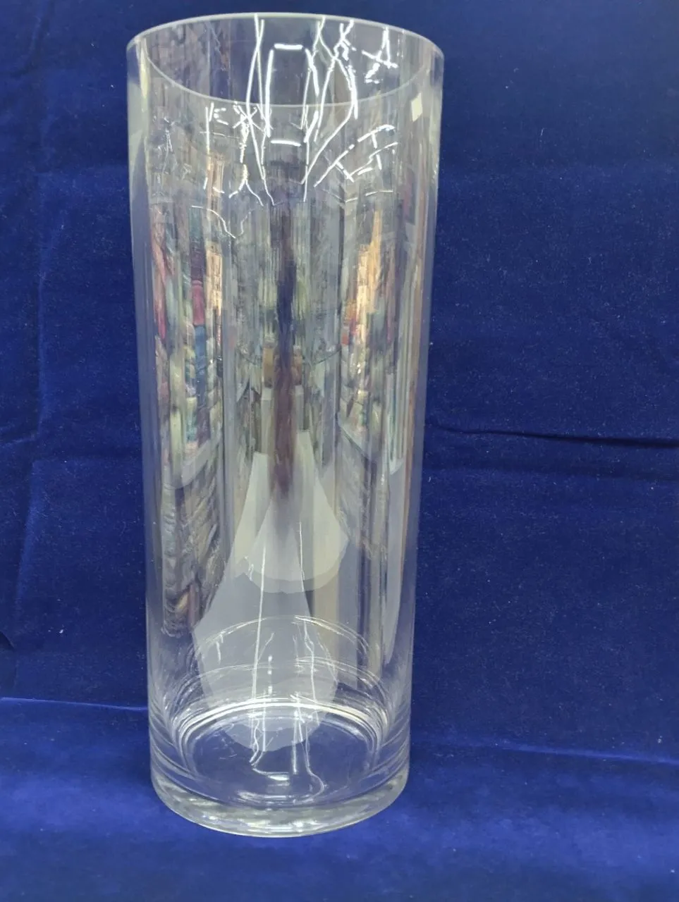 Crystal Clear  Tall Flower Vase