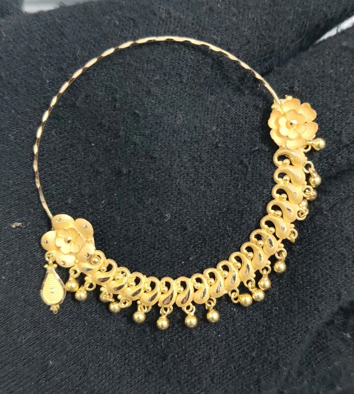 Gold Floral Necklace