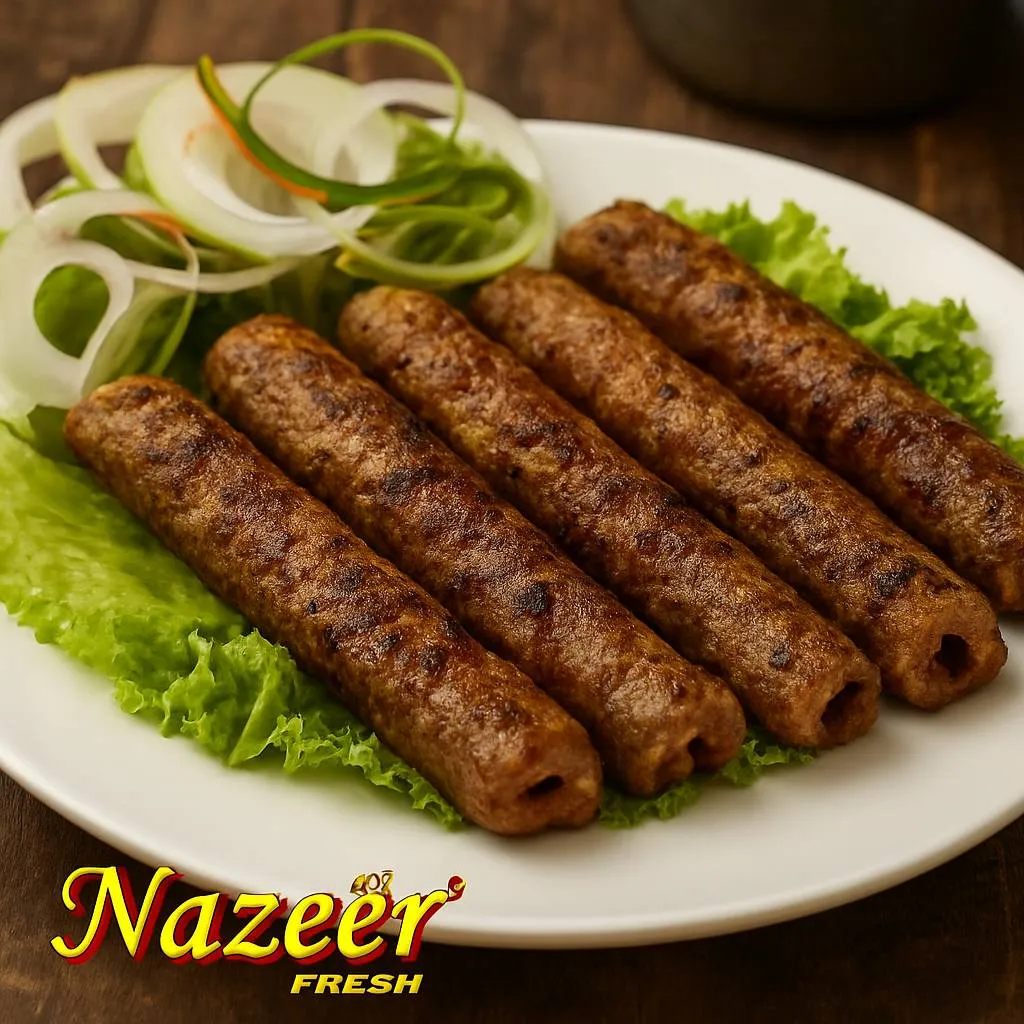 Chicken Seekh Kabab 500g (Semi Cooked)Nazeer Delhi