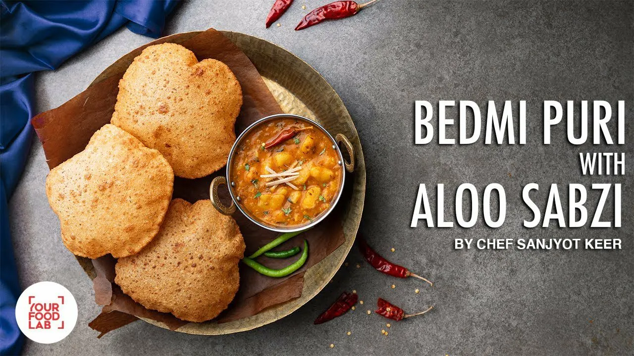 Bedmi Puri with Aloo Sabzi