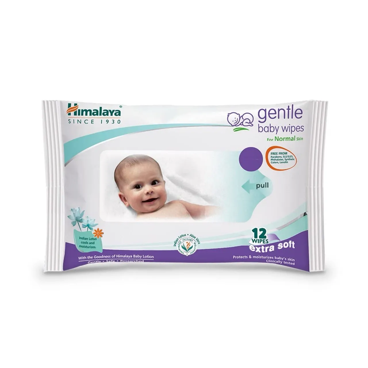 Himalaya Gentle Baby Wipes 24wipes