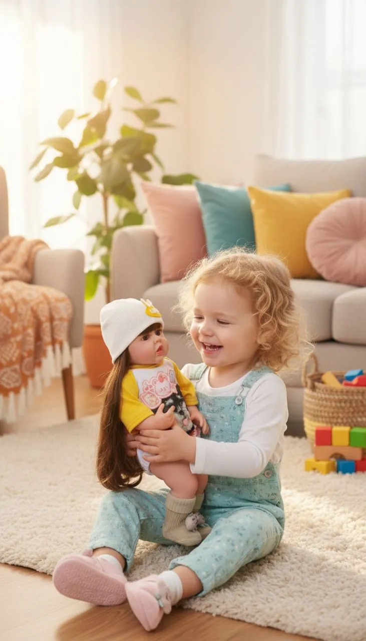 Lifelike Toddler Doll view 3