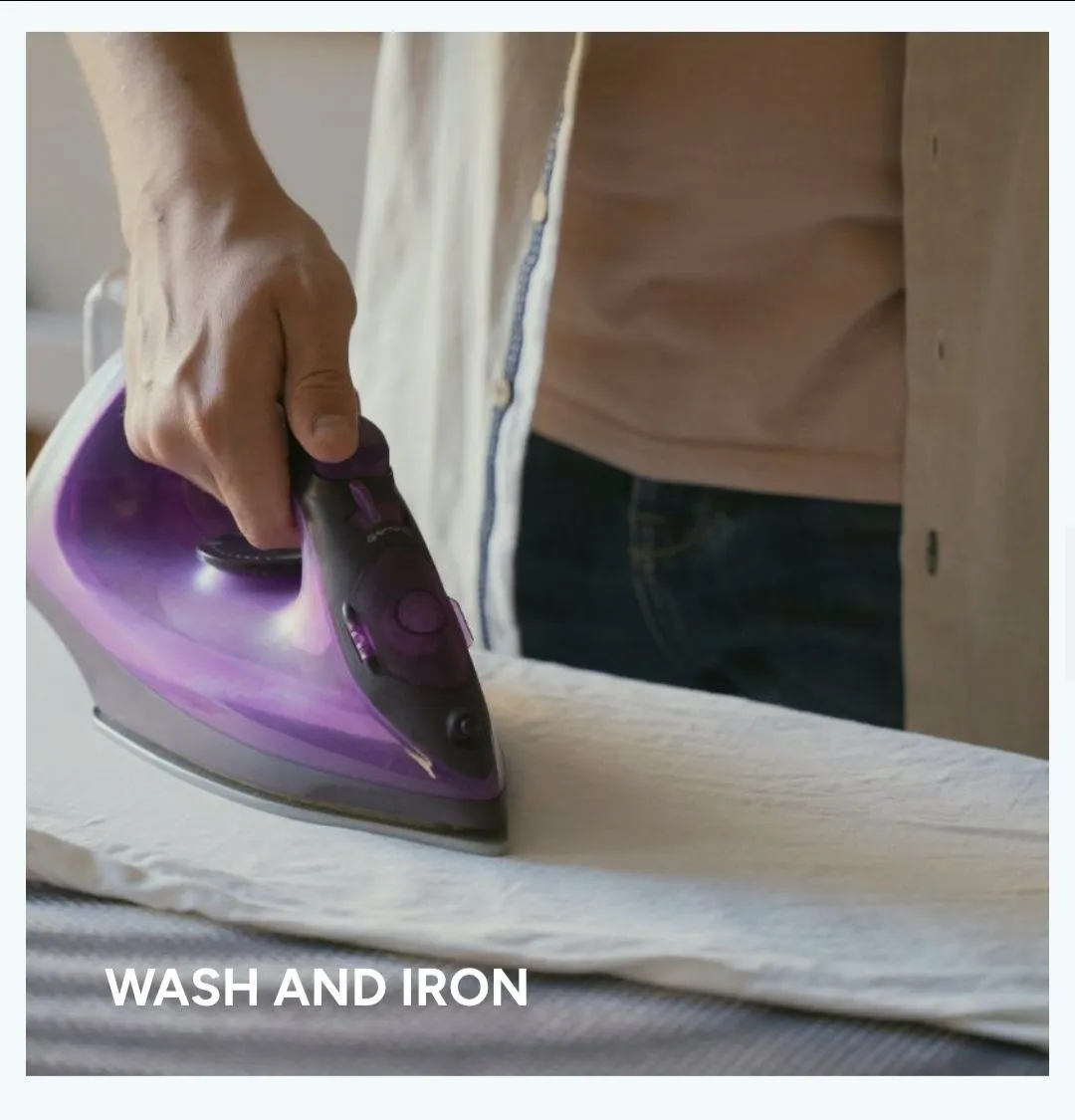 Wash And Iron Service