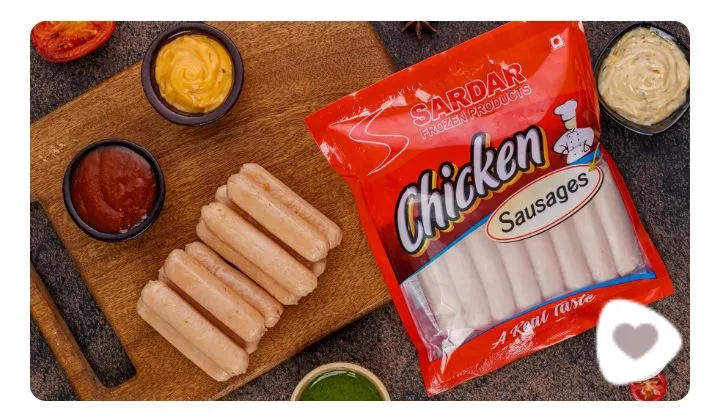 Chicken Sausage Plain 250gm