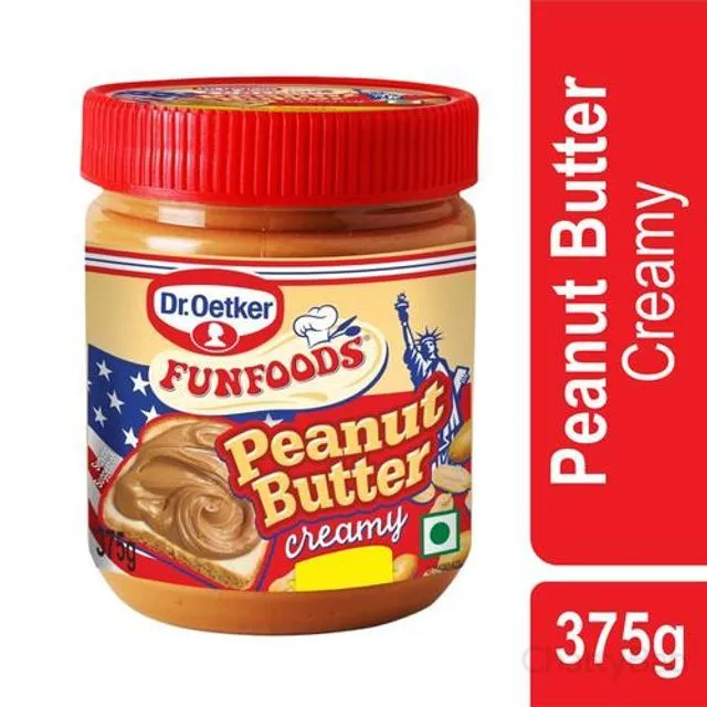 Dr. Oetker Fun Foods Peanut Butter - Creamy 375 g