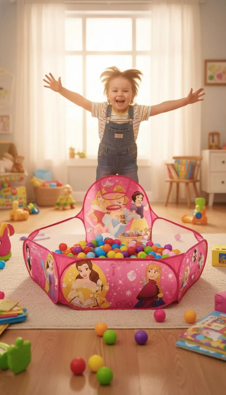 Disney Ball Pool Tent view 2