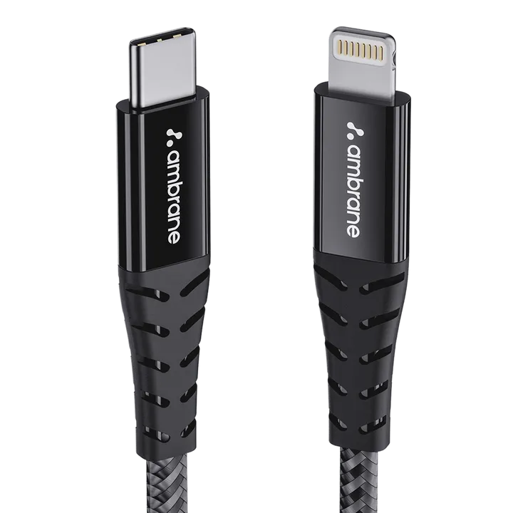Ambrane Type C To Lightning Cable