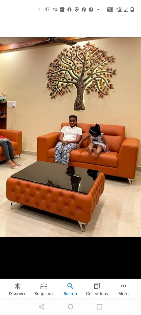 2 Seater Fabric Sofa