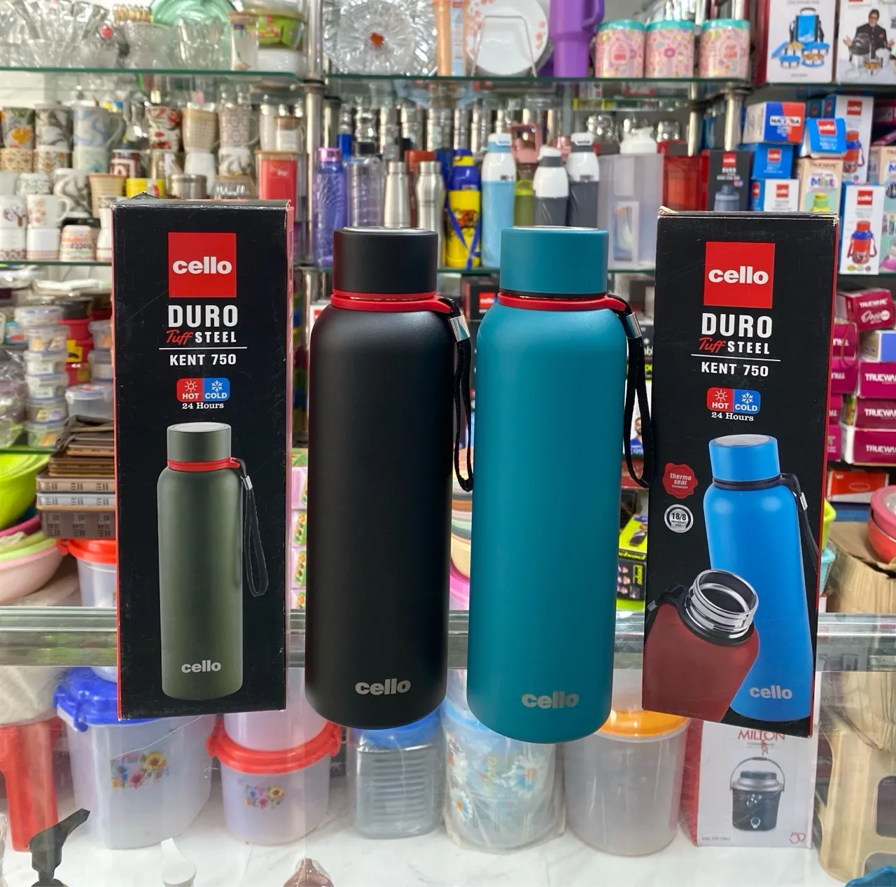 Cello Duro Tuff Steel Kent 750 Bottle